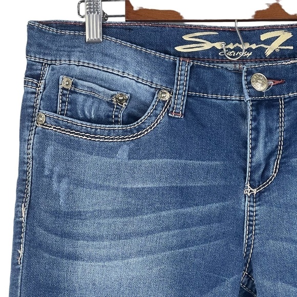 SEVEN7 WOMEN'S SKINNY EASY FIT JEANS - Picture 4 of 15